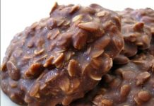 Chocolate Peanut Butter No Bake Oatmeal Cookies