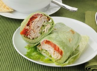 Mediterranean Lettuce Wrap Pearland nutrition lettuce wrap