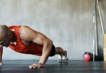 Train for just a few minutes per day for RESULTS man pushups home gym