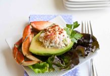 Crab Stuffed Avocado