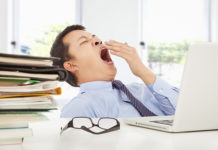 Increase Energy at Work yawn tired at work