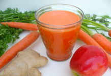 Carrot Ginger Apple Juice Recipe