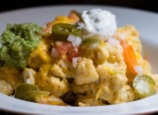 Cauliflower Nachos cauliflower nachos