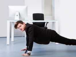 5 Short Lunch Break Workouts office workout pushups