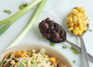 Enchilada Spaghetti Noodle Bowl