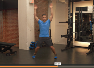 12 Minute Anywhere Workout Houston personal trainer jumping jacks