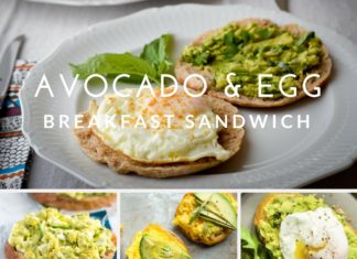 Quick & Easy Avocado and Egg Breakfast Sandwich Variations Houston Pearland Personal Trainer Wellness Nutrition