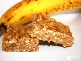 Protein Banana Walnut Brownie Bars