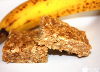 Protein Banana Walnut Brownie Bars