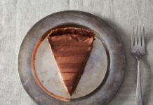 Healthy Dessert – Dark Chocolate and Tofu Tart