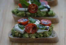 Caprese Avocado Toast