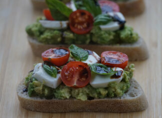 Caprese Avocado Toast