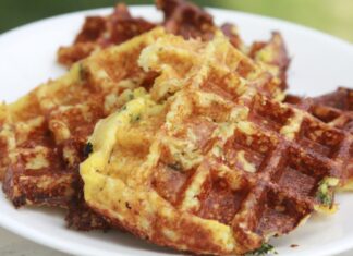 Cauliflower Waffles