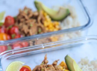 Turkey Taco Meal Prep Bowls turkey taco bowl