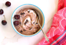 Cherry Chocolate Chunk Protein Yogurt: A Busy Parent’s Go-To Healthy Treat