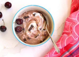Cherry Chocolate Chunk Protein Yogurt: A Busy Parent’s Go-To Healthy Treat