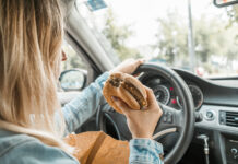 Healthy Drive-Thru Choices and Quick Snacks for Busy Families on the Go eating drive thru