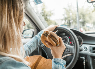 Healthy Drive-Thru Choices and Quick Snacks for Busy Families on the Go eating drive thru