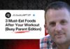 3 Must-Eat Foods After a Workout for Recovery (Plus 10 Recipes for Busy Parents!) 3 must have foods after a workout
